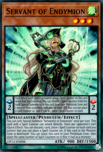 Servant of Endymion [OP12-EN008] Super Rare | Good Games Adelaide SA