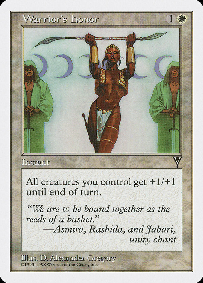 Warrior's Honor [Anthologies] | Good Games Adelaide SA