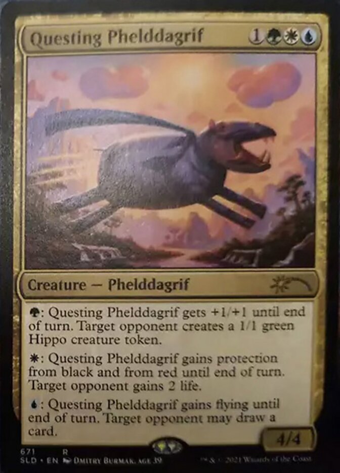 Questing Phelddagrif (671) [Secret Lair Drop Promos] | Good Games Adelaide SA