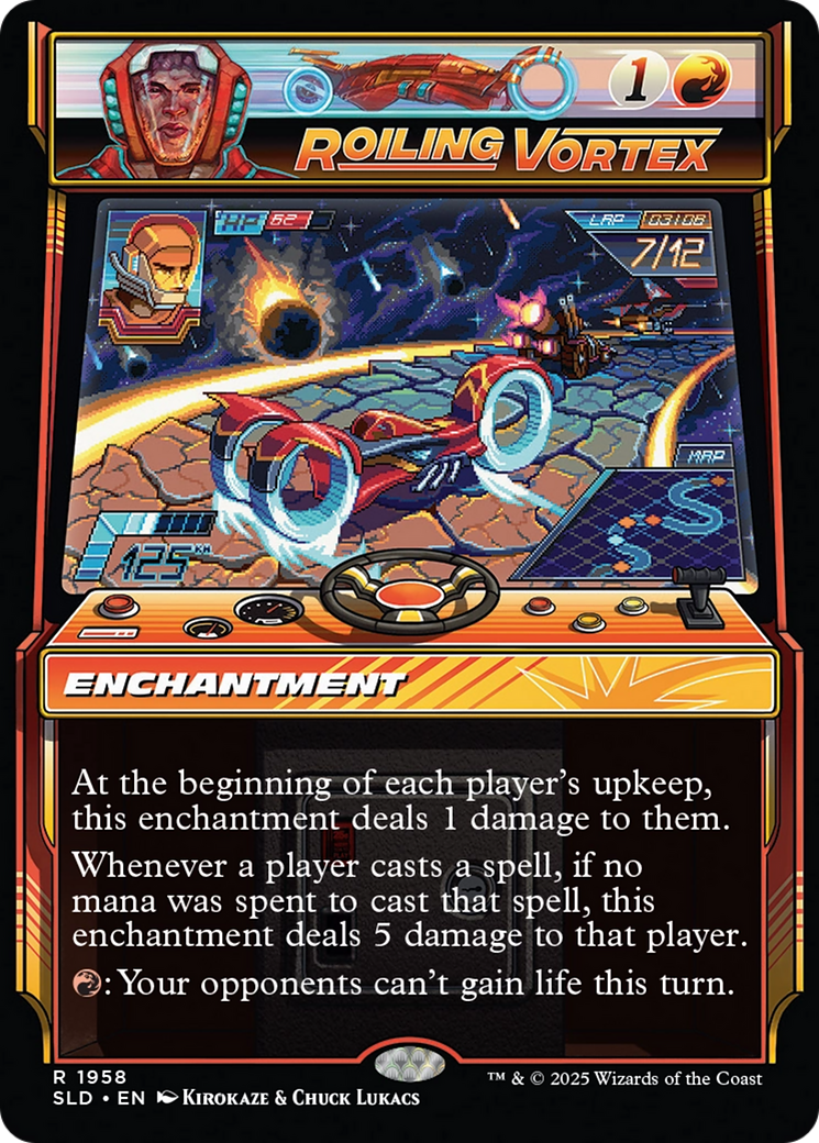 Roiling Vortex (Rainbow Foil) [Secret Lair Drop Series] | Good Games Adelaide SA