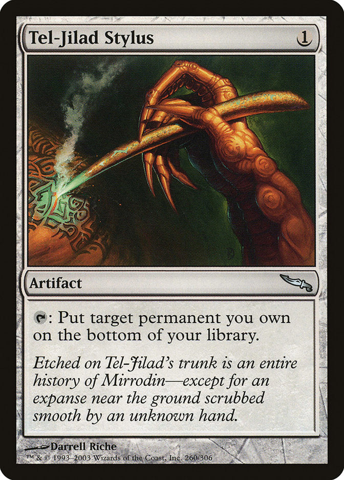 Tel-Jilad Stylus 260 (Mirrodin)  - Foil | Good Games Adelaide SA