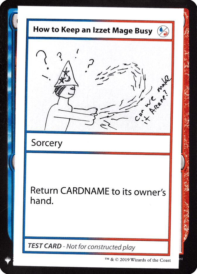 How to Keep an Izzet Mage Busy [Mystery Booster Playtest Cards] | Good Games Adelaide SA