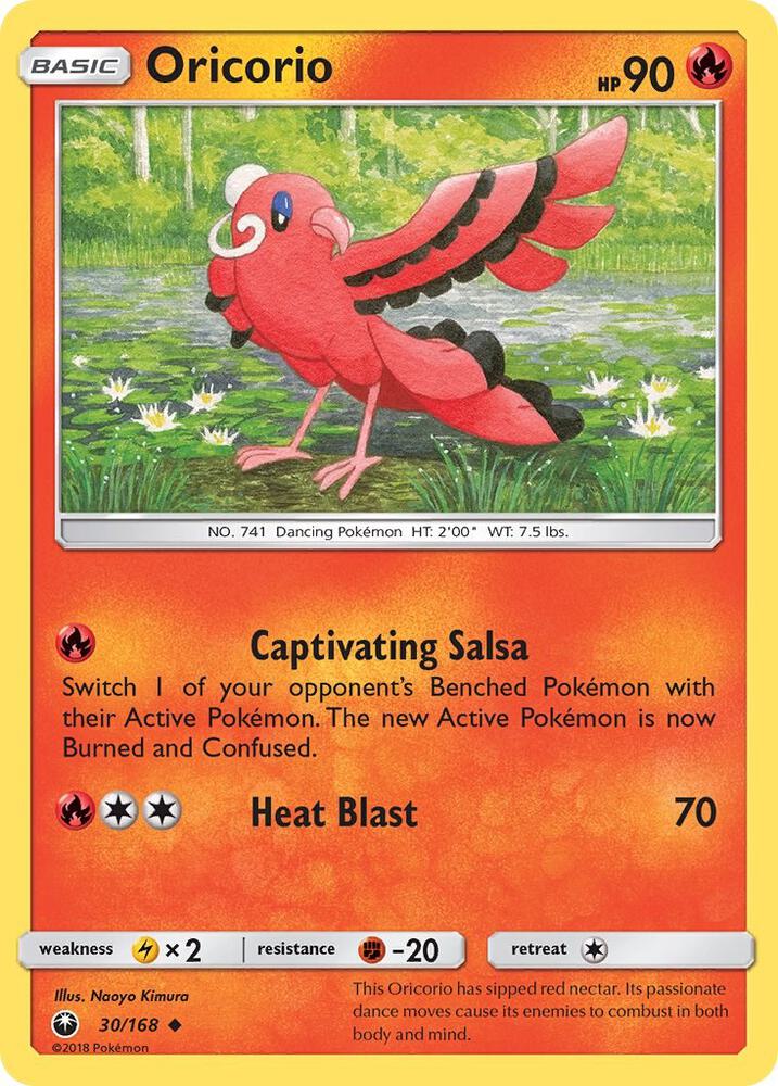 Oricorio 30/168 (SM - Celestial Storm)  | Good Games Adelaide SA