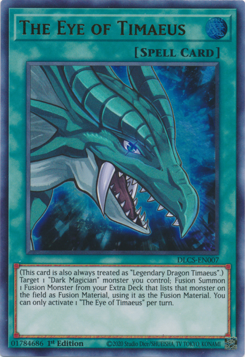The Eye of Timaeus [DLCS-EN007] Ultra Rare | Good Games Adelaide SA