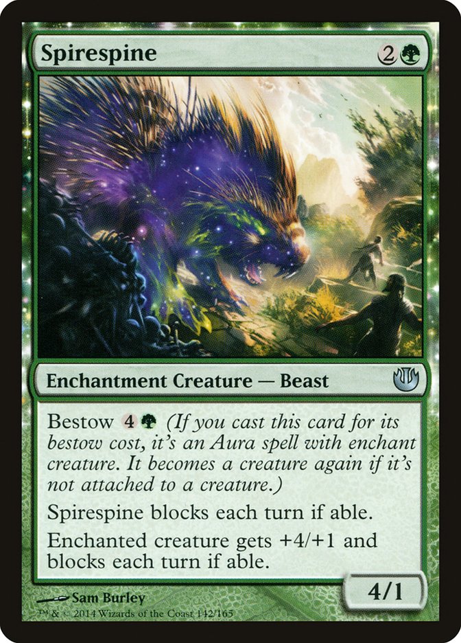 Spirespine 142 (Journey Into Nyx)  - Foil | Good Games Adelaide SA