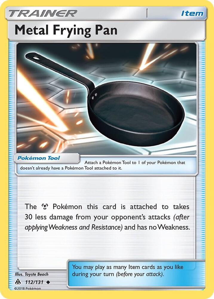 Metal Frying Pan 112/131 (SM - Forbidden Light)  | Good Games Adelaide SA