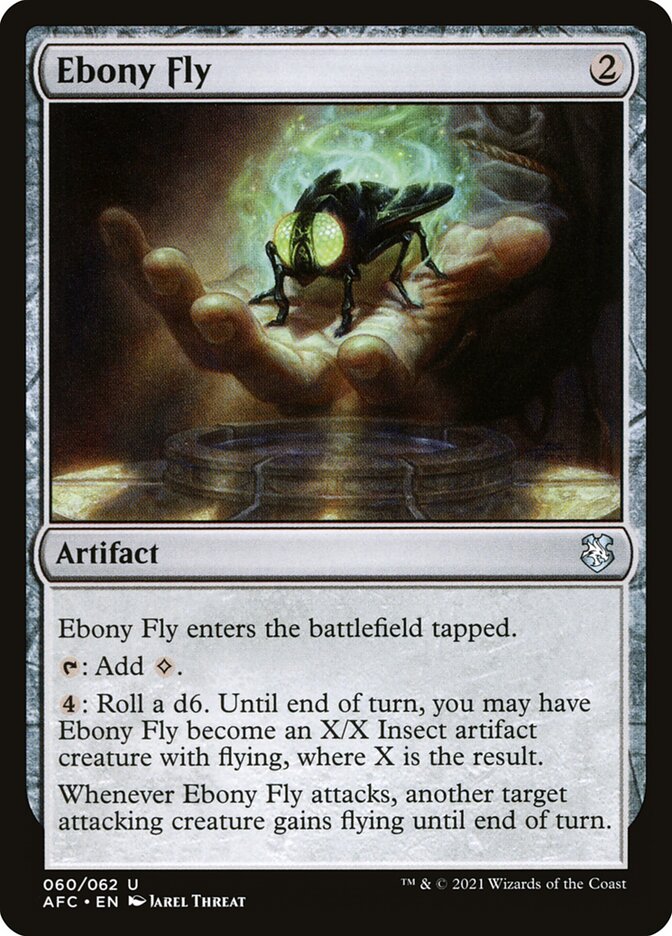 Ebony Fly 60 (Commander: Adventures in the Forgotten Realms)  | Good Games Adelaide SA