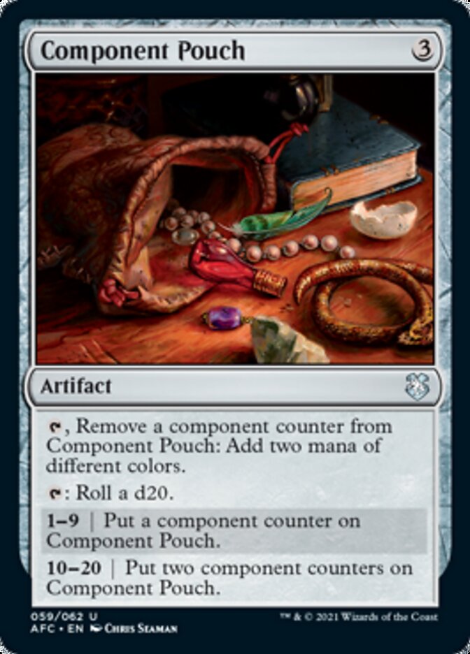 Component Pouch [Dungeons & Dragons: Adventures in the Forgotten Realms Commander] | Good Games Adelaide SA