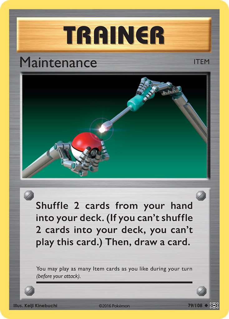 Maintenance (79/108) [XY: Evolutions] | Good Games Adelaide SA