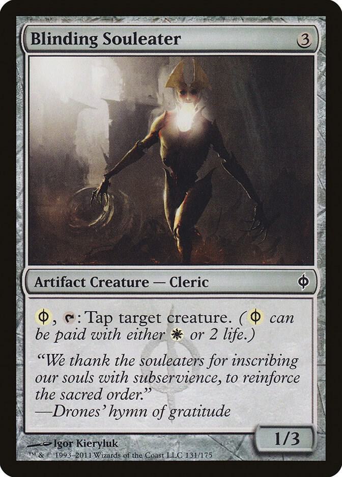 Blinding Souleater 131 (New Phyrexia)  - Foil | Good Games Adelaide SA