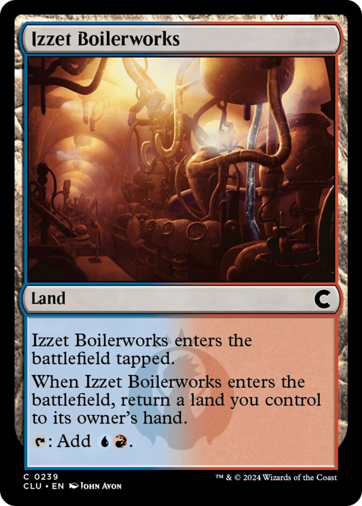 Izzet Boilerworks [Ravnica: Clue Edition] | Good Games Adelaide SA