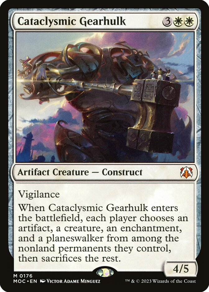 Cataclysmic Gearhulk 176 (Commander: March of the Machine)  | Good Games Adelaide SA