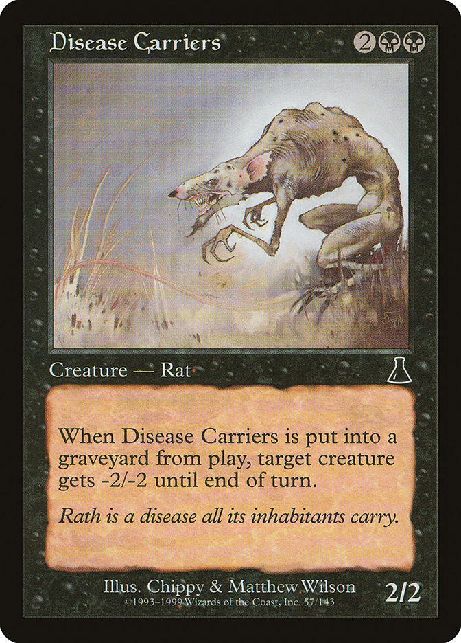 Disease Carriers 57 (Urza's Destiny)  | Good Games Adelaide SA