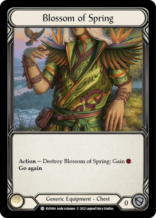 Blossom of Spring [RVD004] (Classic Battles: Rhinar vs Dorinthea)  Rainbow Foil | Good Games Adelaide SA