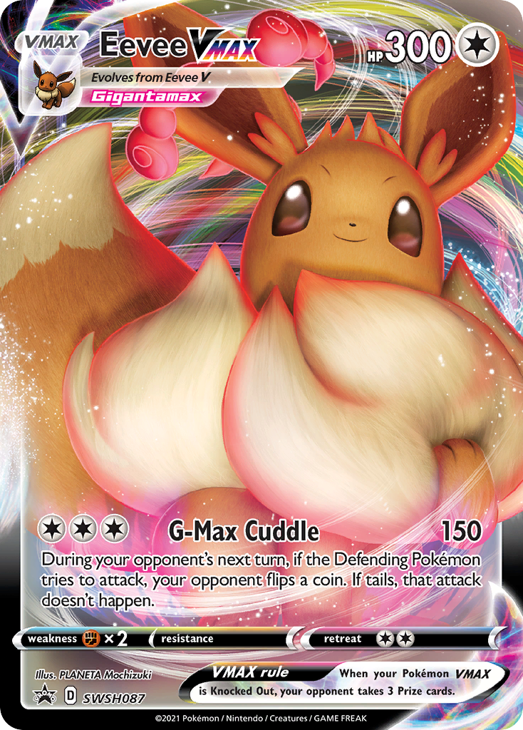 Eevee VMAX (SWSH087) [Sword & Shield: Black Star Promos] | Good Games Adelaide SA