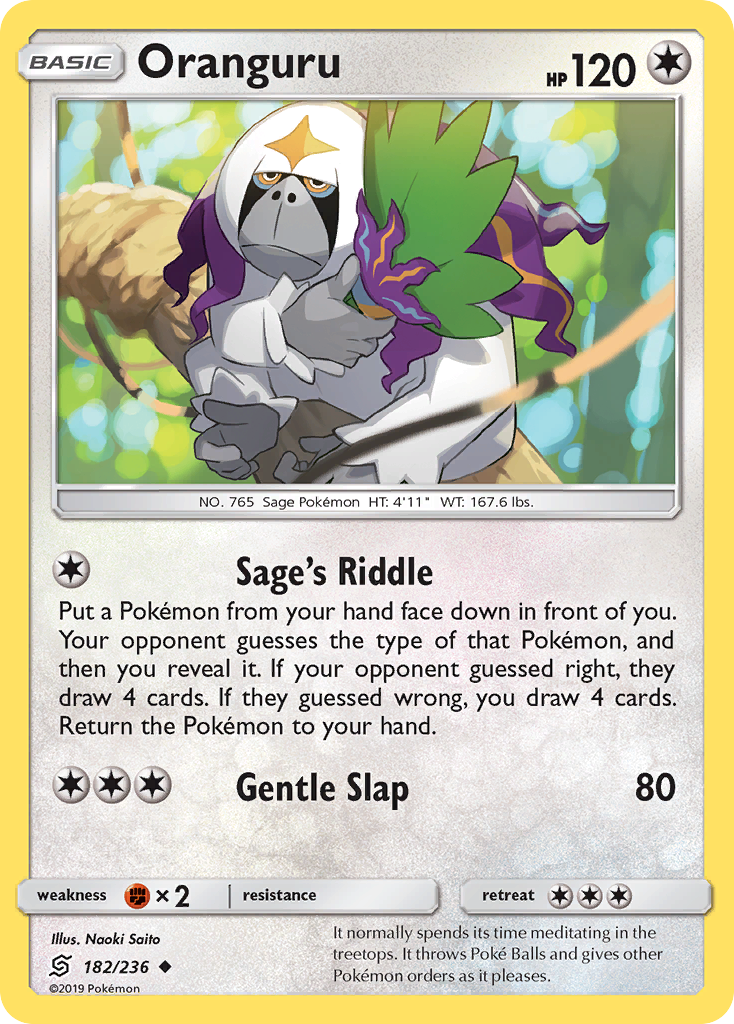 Oranguru (182/236) [Sun & Moon: Unified Minds] | Good Games Adelaide SA