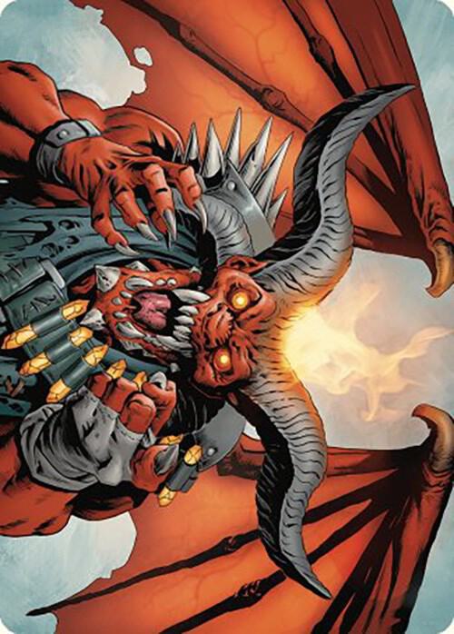 Rakdos the Muscle Art Card 53 (Art Series: Outlaws of Thunder Junction)  | Good Games Adelaide SA
