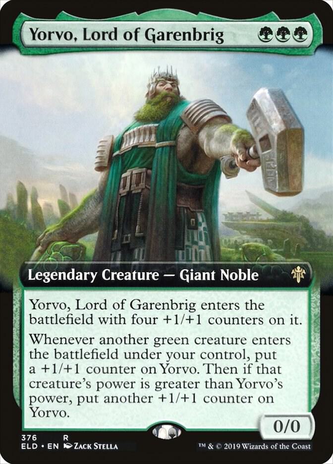Yorvo, Lord of Garenbrig 376 (Throne of Eldraine)  - Foil | Good Games Adelaide SA