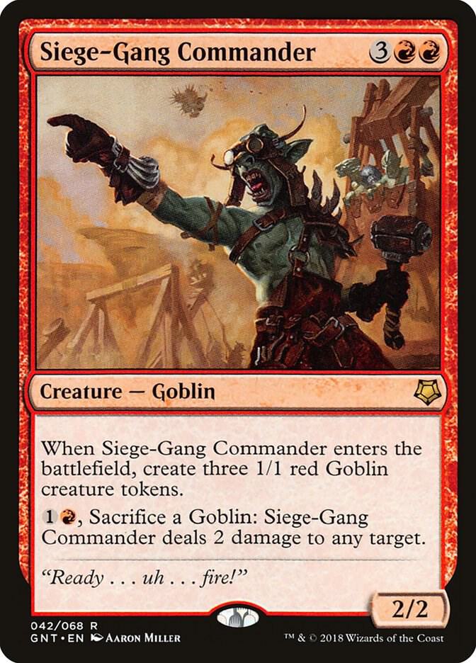 Siege-Gang Commander 42 (Magic Game Night)  | Good Games Adelaide SA