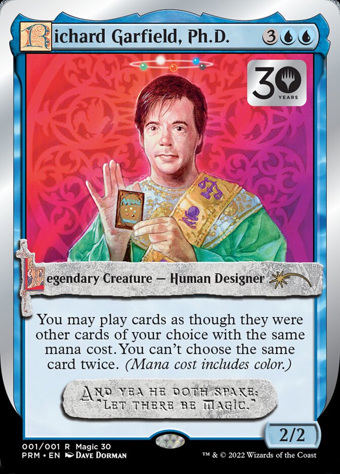 Richard Garfield, Ph.D. [30th Anniversary Promos] | Good Games Adelaide SA