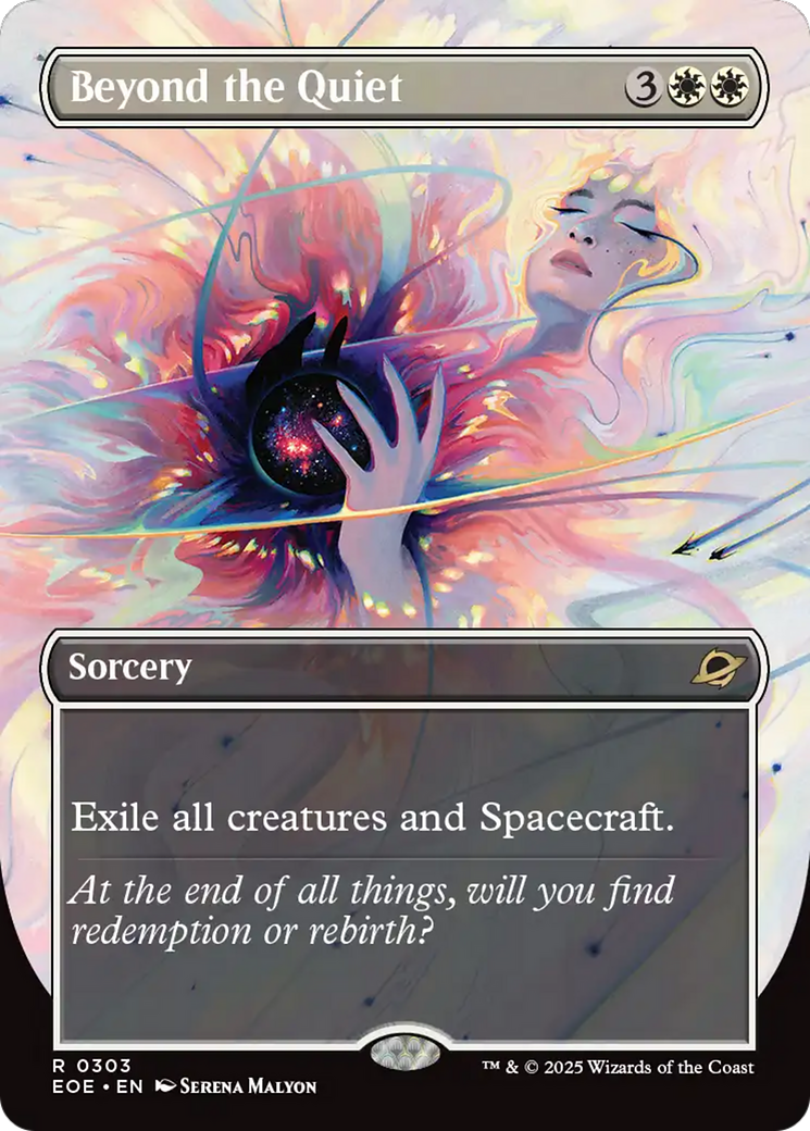 Beyond the Quiet (Borderless) [Edge of Eternities] | Good Games Adelaide SA