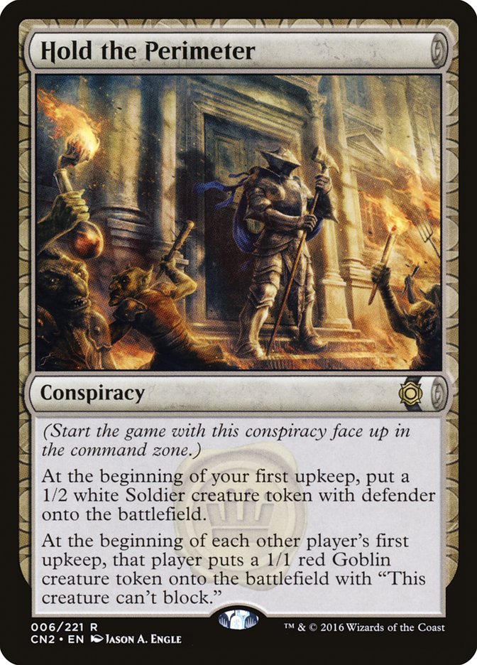 Hold the Perimeter 6 (Conspiracy: Take the Crown)  - Foil | Good Games Adelaide SA