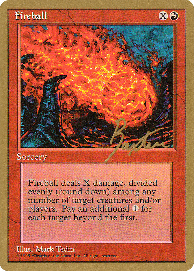 Fireball (George Baxter) [Pro Tour Collector Set] | Good Games Adelaide SA