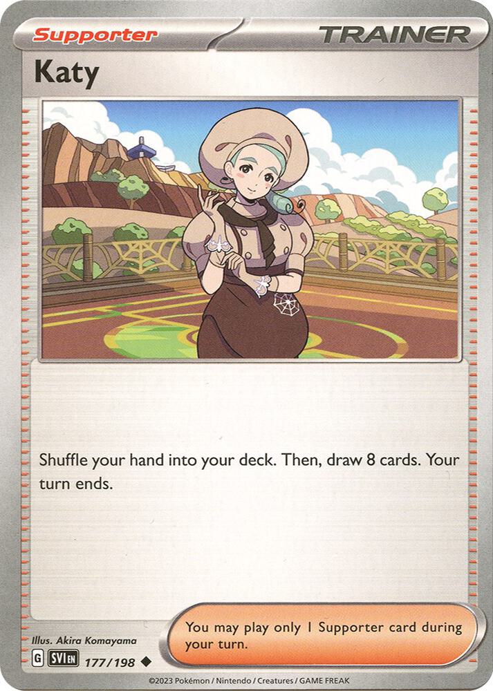 Katy 177/198 (SV01: Scarlet & Violet Base Set)  | Good Games Adelaide SA