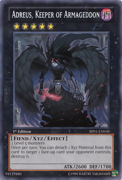 Adreus, Keeper of Armageddon [BP01-EN030] Rare | Good Games Adelaide SA