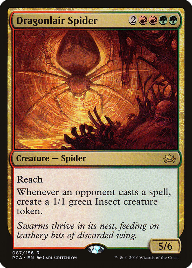 Dragonlair Spider 87 (Planechase Anthology)  | Good Games Adelaide SA