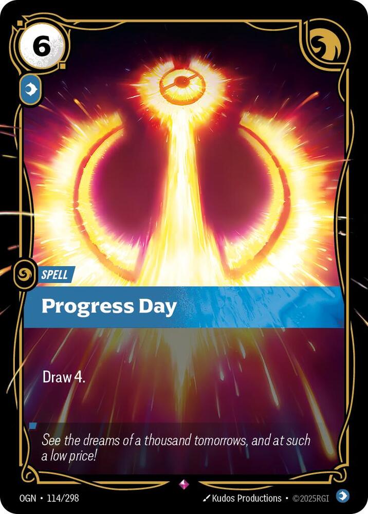 Progress Day 114/298 (Origins)  - Foil | Good Games Adelaide SA