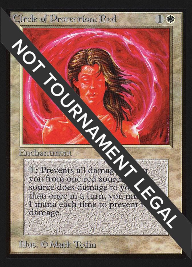 Circle of Protection Red IE  (International Edition)  | Good Games Adelaide SA