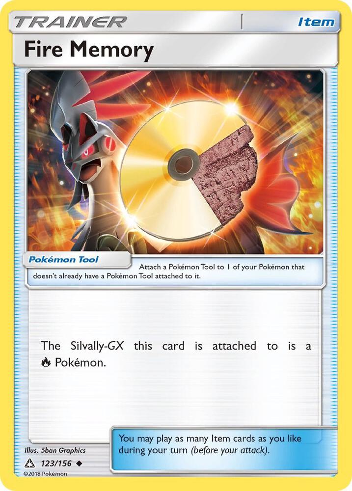 Fire Memory 123/156 (SM - Ultra Prism)  | Good Games Adelaide SA