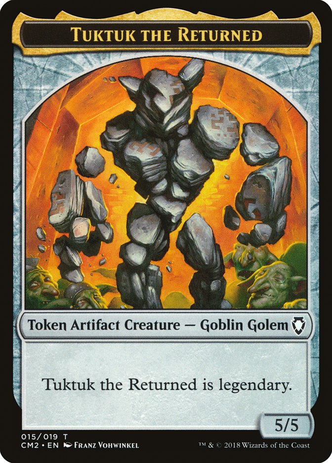 Tuktuk the Returned Token [Commander Anthology Volume II Tokens] | Good Games Adelaide SA