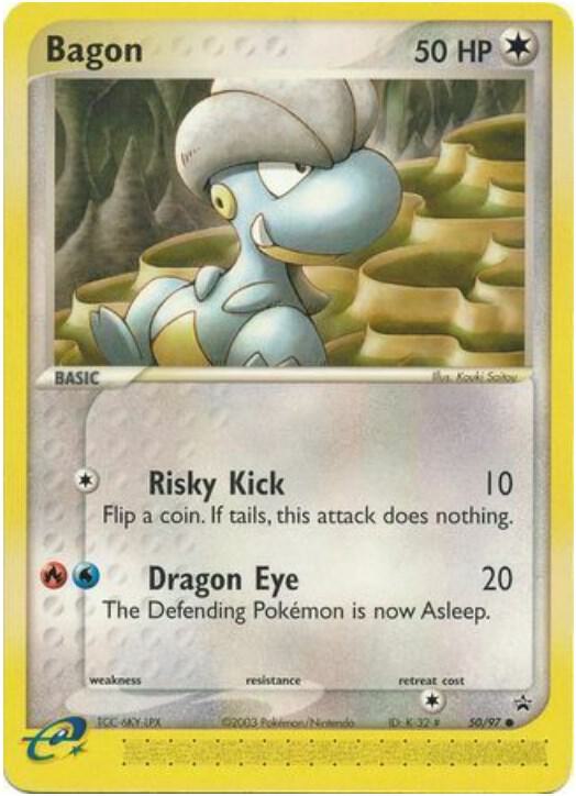 Bagon Black Star 50/97 (Nintendo Promos)  | Good Games Adelaide SA