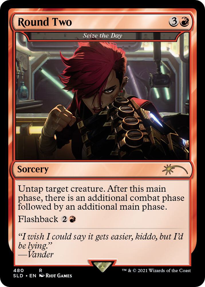 Round Two Seize the Day 480 (Secret Lair Drop Series)  - Foil | Good Games Adelaide SA