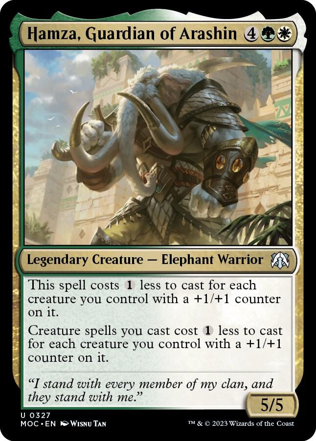 Hamza, Guardian of Arashin 327 (Commander: March of the Machine)  | Good Games Adelaide SA