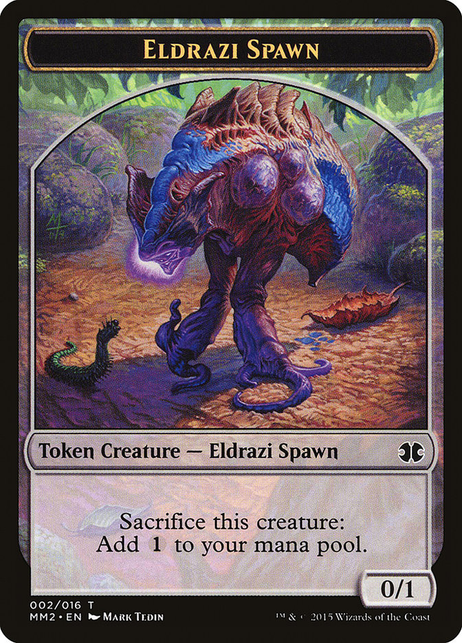 Eldrazi Spawn (002/016) [Modern Masters 2015 Tokens] | Good Games Adelaide SA