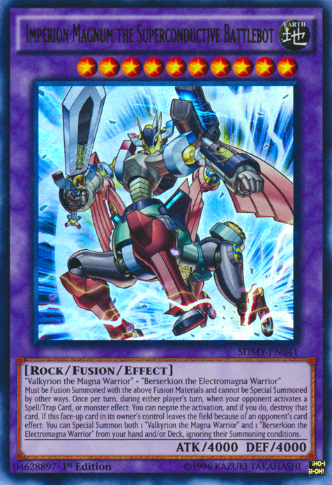 Imperion Magnum the Superconductive Battlebot [SDMY-EN041] Ultra Rare | Good Games Adelaide SA