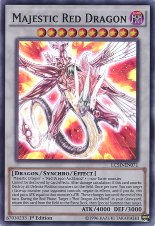Majestic Red Dragon [LC5D-EN071] Super Rare | Good Games Adelaide SA