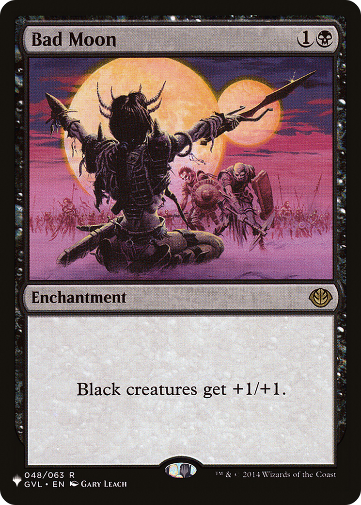 Bad Moon (DD3) [The List Reprints] | Good Games Adelaide SA