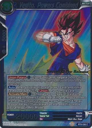 Vegito, Powers Combined (Destroyer Kings) [BT6-036_PR] | Good Games Adelaide SA