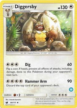 Diggersby 18 88/111 (SM Trainer Kit: Alolan Sandslash & Alolan Ninetales)  | Good Games Adelaide SA