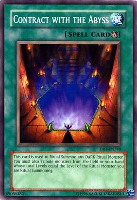 Contract with the Abyss [DR1-EN248] Common | Good Games Adelaide SA