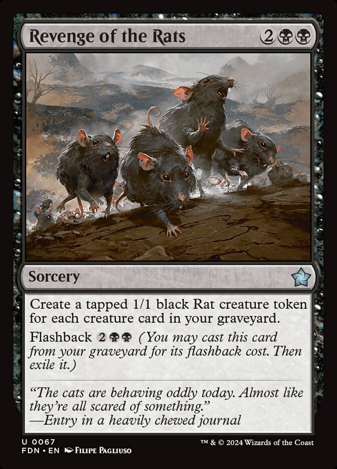 Revenge of the Rats 67 (Foundations)  - Foil | Good Games Adelaide SA