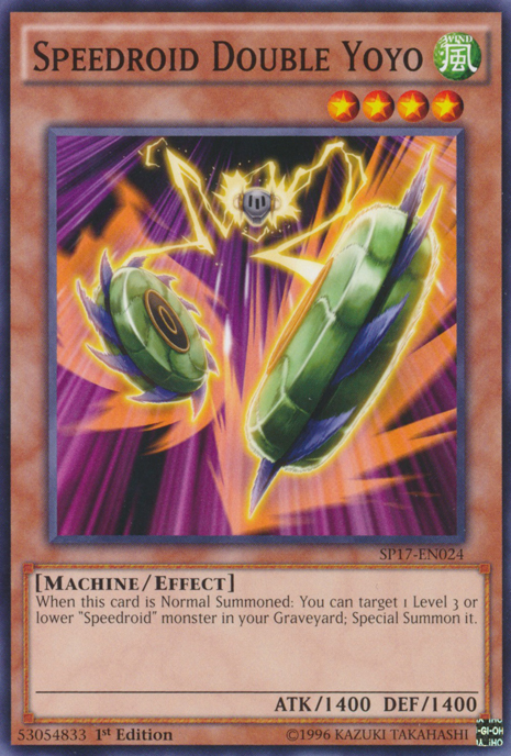 Speedroid Double Yoyo [SP17-EN024] Starfoil Rare | Good Games Adelaide SA