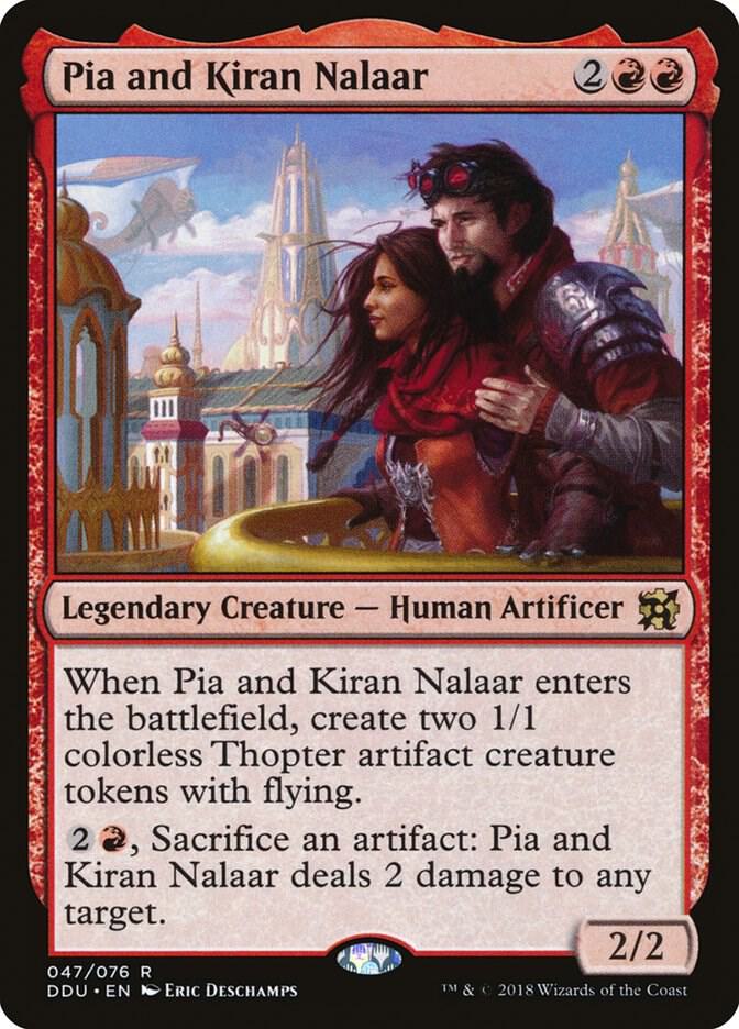 Pia and Kiran Nalaar 47 (Duel Decks: Elves vs. Inventors)  | Good Games Adelaide SA