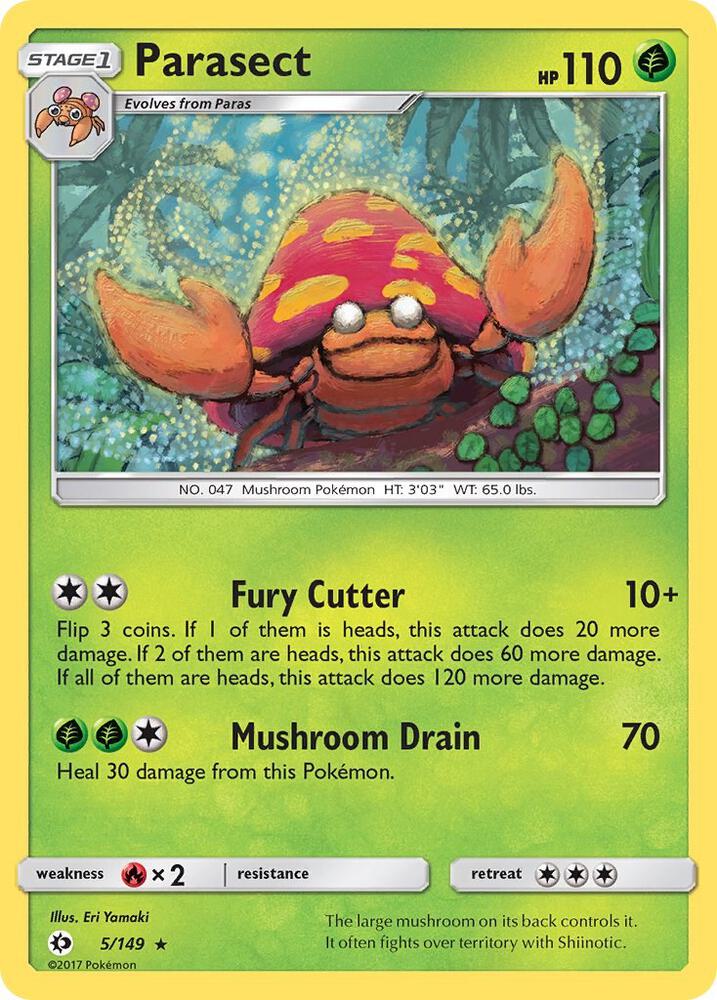 Parasect 5/149 (SM Base Set)  | Good Games Adelaide SA