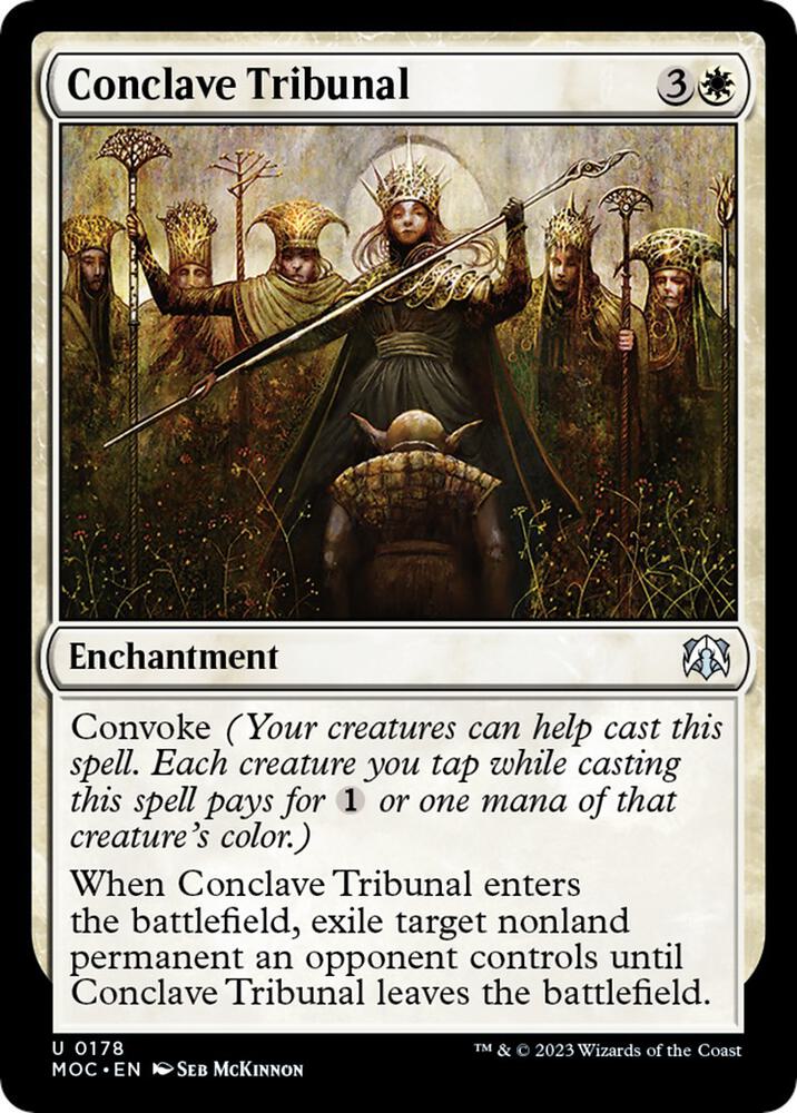Conclave Tribunal 178 (Commander: March of the Machine)  | Good Games Adelaide SA