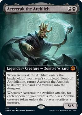Acererak the Archlich Extended Art 372 (Adventures in the Forgotten Realms)  | Good Games Adelaide SA